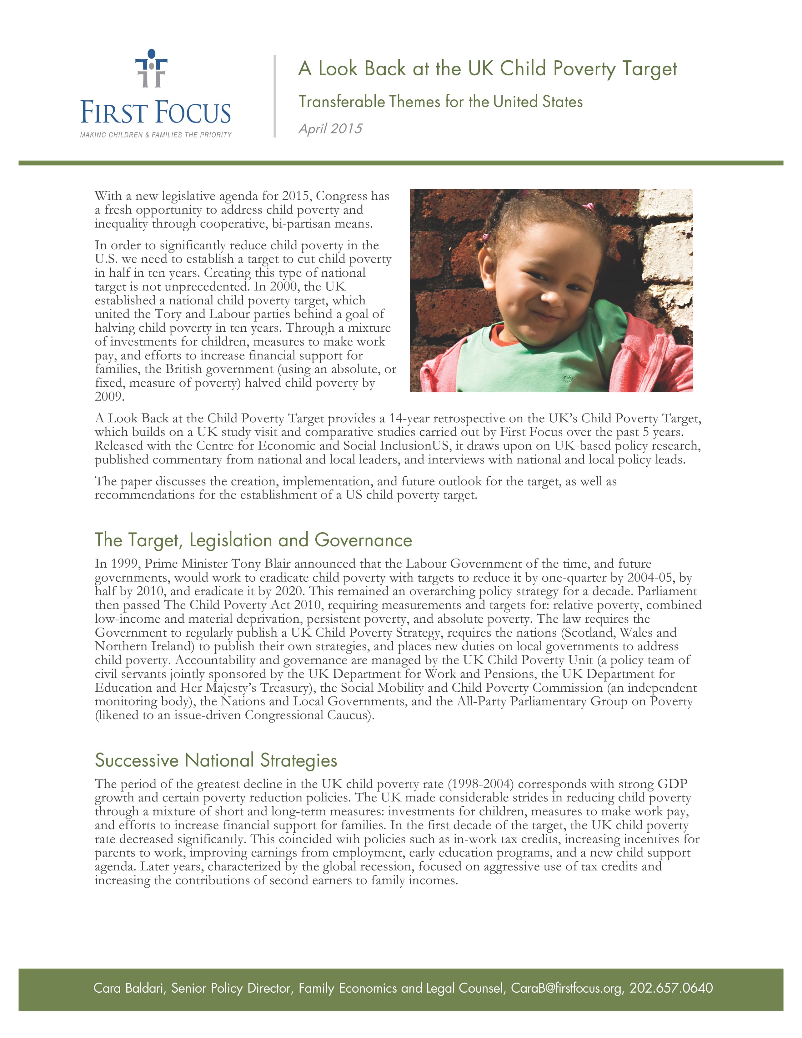 A Look Back Fact Sheet